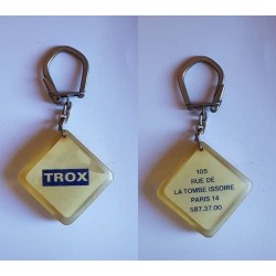 porte-clés TROX, rue Tombe Issoire Pris 14e (pc)