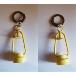 porte-clés lanterne jaune (pc)