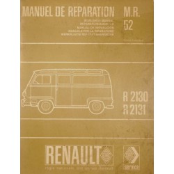 Renault Estafette R2130, R2131, manuel de réparation
