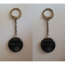 porte-clés Facit relief, noir (pc)