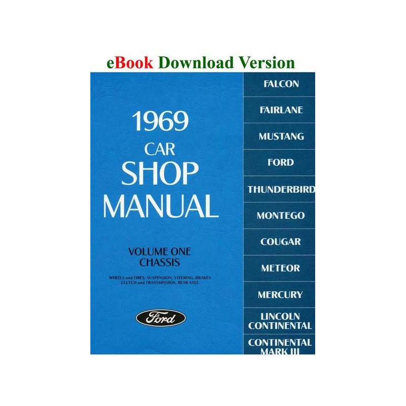 1969 Ford mustang manuels #6