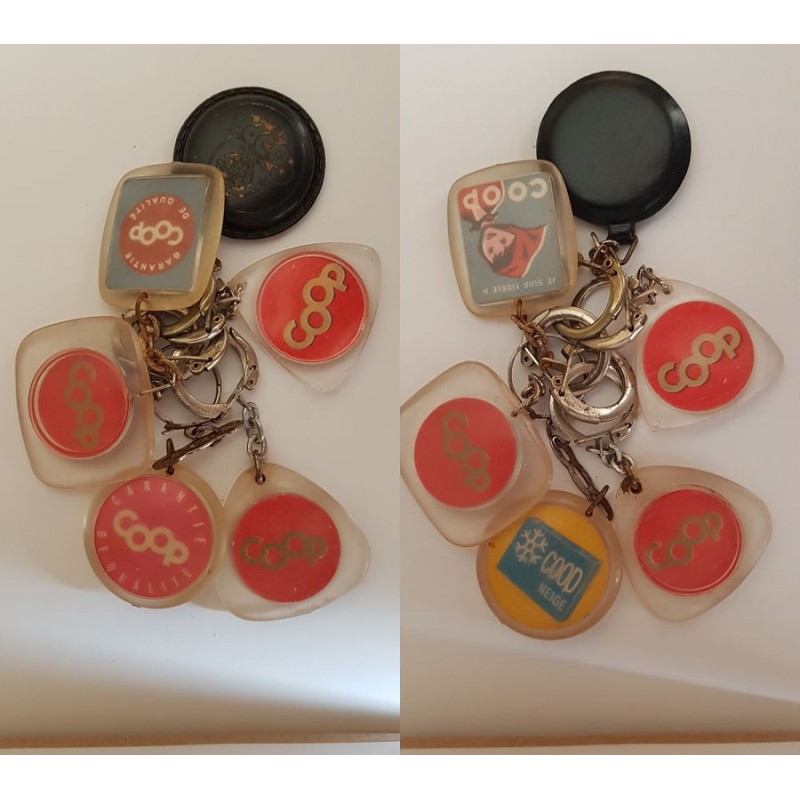 Porte-clés Mitchell - Publicitaire Magasin Gaby Pêche - Ancien Modèle