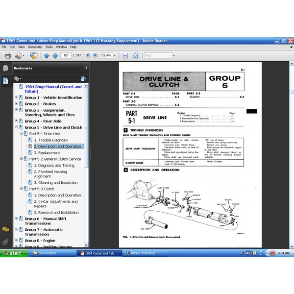 Manuels on ford mustangs