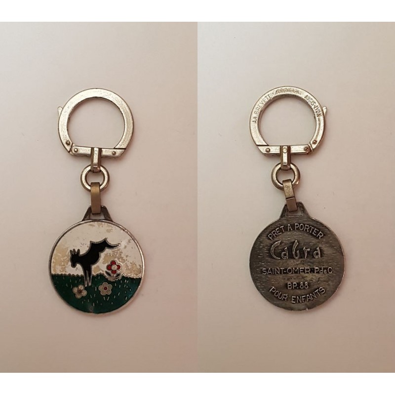 Porte-clés Augis Ville BOURG EN BRESSE Keychain vintage 90