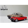 Peugeot 204 cabriolet et coupé, notice d’entretien