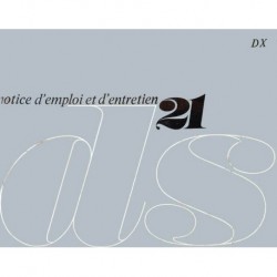 Citroën DS21, DX 109ch, notice d’entretien (eBook)