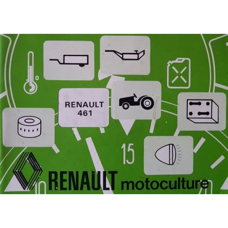Renault 461 types R7441, notice d’entretien