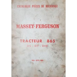 Massey-Ferguson 865 DS, DH,...