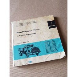 Deutz Magirus 200 D et 210 D, catalogue de pièces original