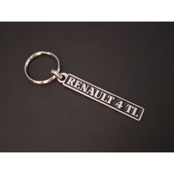 porte-clés plaque Renault 4 TL, 4L R4