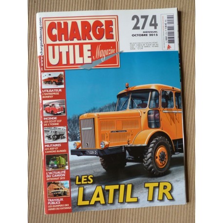 Charge Utile n°274, Latil TR, Jeep, tours cyclistes, mines de cuivre, Neoplan, Bonifay