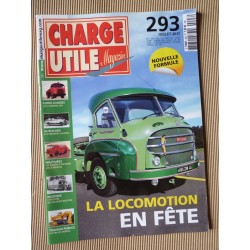 Charge Utile n°293, camions OM, Demag pelle, car Saurer, Saviem marine, UNAT