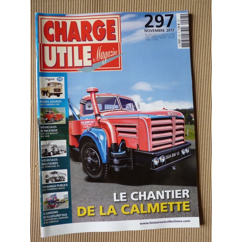 Charge Utile n°297, OM, Mack, bus Saurer, Henchel 33, Blainville, CCF Berliet