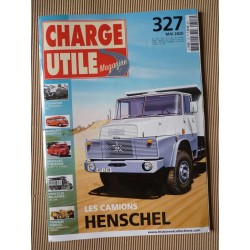 Charge Utile n°327, Henschel, Berliet GLC6a, Benz 3K2, Benati, CMP, Rouy, Berliet PCK PCR, FPT