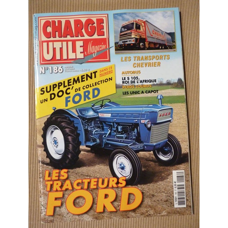 Charge Utile n°186, Unic, Ford, Saviem S105, Chevrier, Penduff