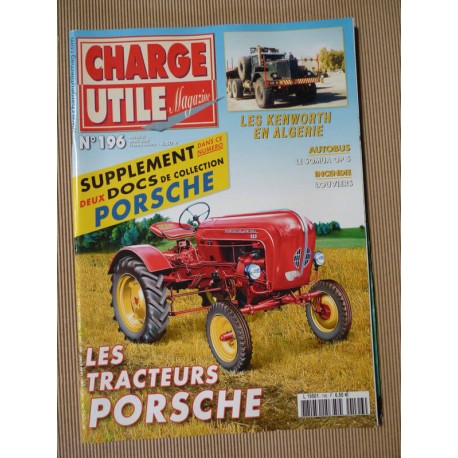 Charge Utile n°196, Kenworth, Allgaier Porsche, bulldozers Euclid Terex, Somua OP5