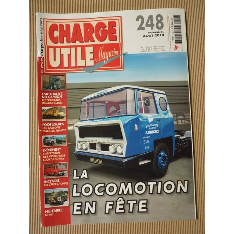 Charge Utile n°248, Mack, Letourneau Wabco, VAB, Eugène Plet Hesdin, Henk Van Den Berg