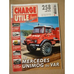 Charge Utile n°258, Citroën T45 T55, Roval, Unimog, Jules Weitz à Richier, Scenicruiser, Mousset