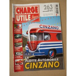 Charge Utile n°263, Unic, niveleuses, Twin City, Salaün, Cinzano