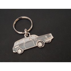 Porte-clés profil Volkswagen Variant Type 3, Kombi 1500 1600 Typ (gris)