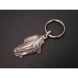 porte-clés métal relief Mustang cabriolet