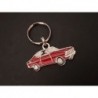 Porte-clés profil Opel Kadett B coupé (rouge)