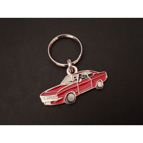 Porte-clés profil Opel Manta A (rouge)