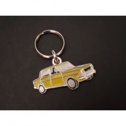Porte-clés profil Simca 1000, 900, Rallye (jaune)