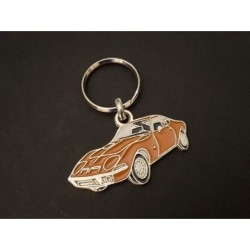 Porte-clés profil Opel GT 1900, GT/J (orange)