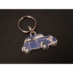Porte-clés profil Opel Olympia LZ (bleu)