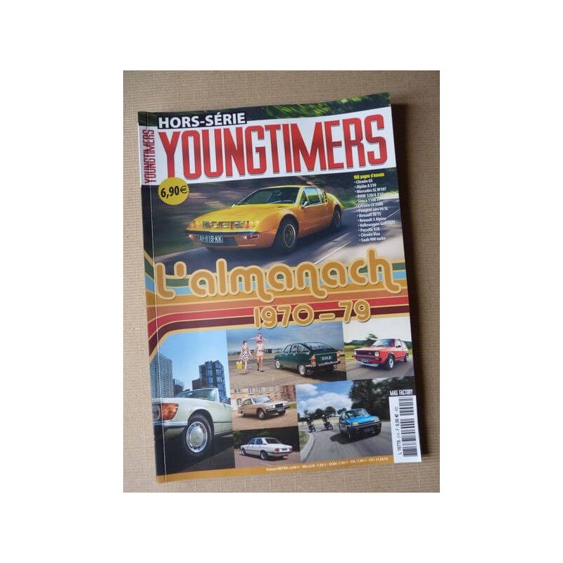 Youngtimers HS n°5, l’almanach 1970-79, spécial essais