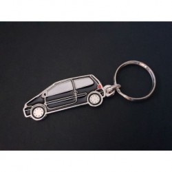 Porte-clés profil Renault Twingo 1 (noir)