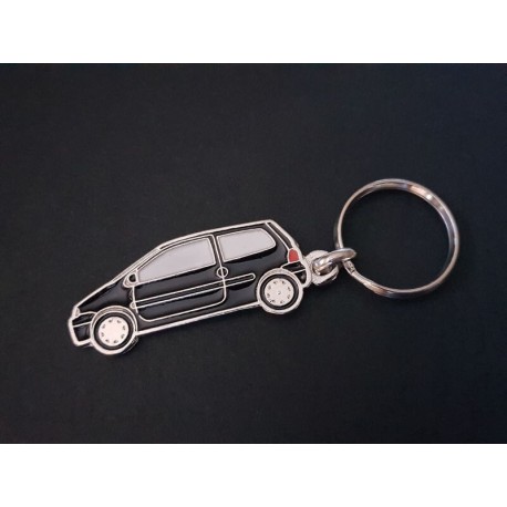 noir Porte-clés profil Renault Twingo 1 