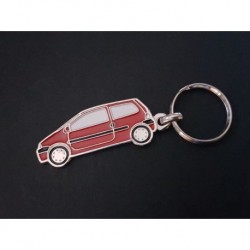 Porte-clés profil Renault Twingo 1 (rouge)