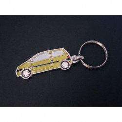 Porte-clés profil Renault Twingo 1 (jaune)