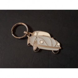 Porte-clés profil Volkswagen Cox Coccinelle, 1200, 1300 (gris)