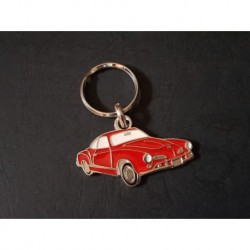 Porte-clés profil Volkswagen Karmann Ghia (rouge)