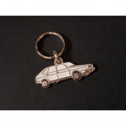 Porte-clés profil Renault 30 (blanc)