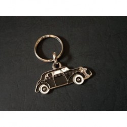 Porte-clés profil Mercedes 170S, 170V 170DS 170 w136 w191 (noir)
