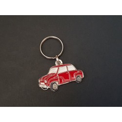 Porte-clés profil Glas Goggomobil T 250 300 400, T300 T400 (rouge)