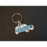 Porte-clés profil Renault 4, R4 TL GTL 4L (bleu clair)