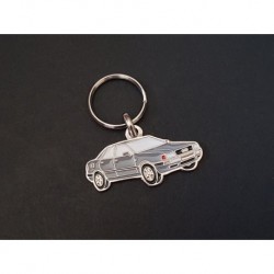 Porte-clés profil Audi 80 90 B4, 2.3 2.6 2.8 (gris)