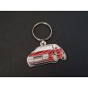 Porte-clés profil Volkswagen Corrado, G60, VR6 (rouge)