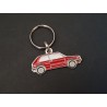 Porte-clés profil Volkswagen Golf mk1, Rabbit, GTI Formel E (rouge)