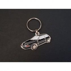 Porte-clés profil Volvo 480, GT ES 480S Turbo (noir)