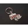 Porte-clés profil Toyota Land Cruiser FJ, FJ40 HJ40 BJ40 FJ41 OJ40 OJ50 (marron)