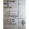 Roto-Diesel, pompe pour moteur Renault 580, manuel de réparation