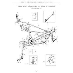 Massey-Harris Pony 812, catalogue de pièces