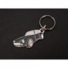 Porte-clés profil MG MGB GT, MGC GT (noir)