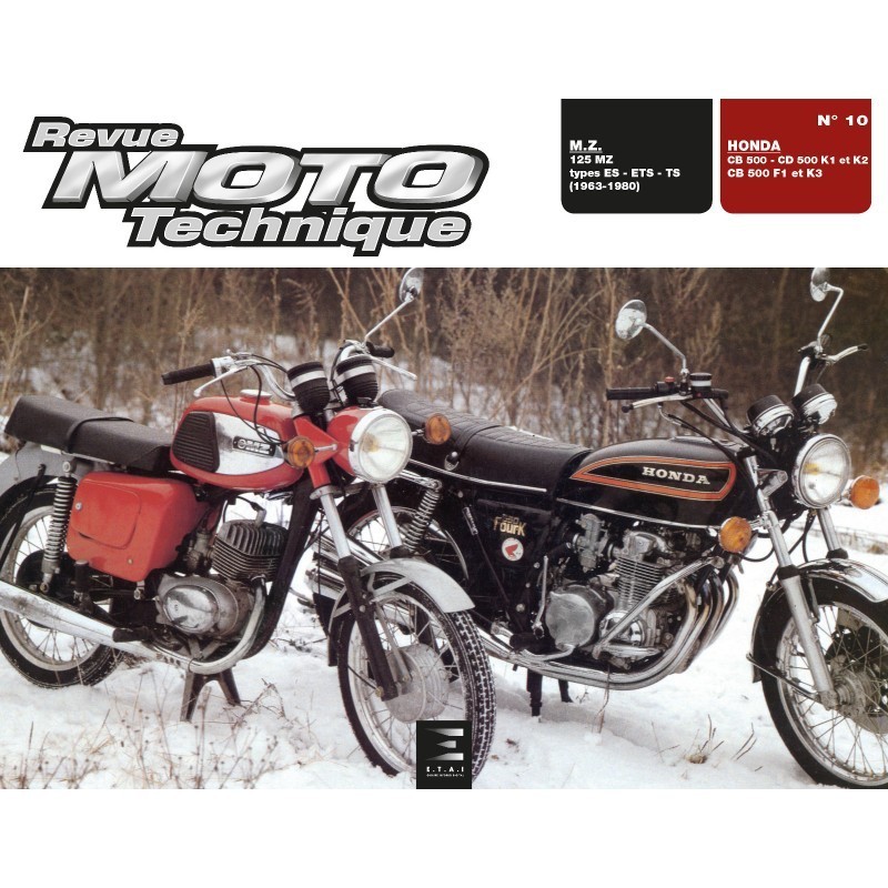 RMT Honda CB500, CD500. MZ 125MZ ES, ETS, TS (63-80)